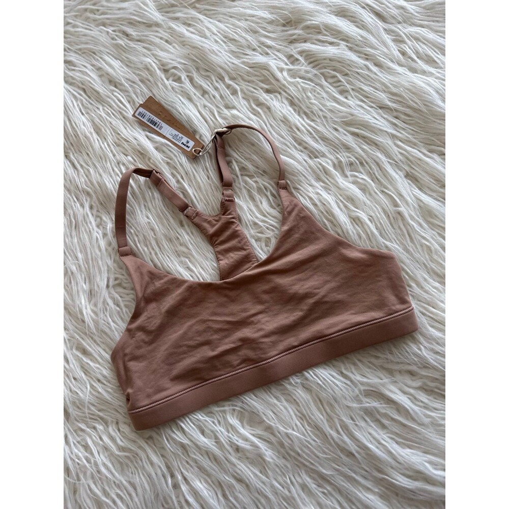 Skims Fits Everybody Racerback Bralette Sienna Size XS - Picture 3 of 7